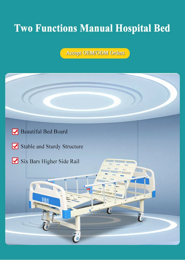 Hospital Nursing Bed Detail 1