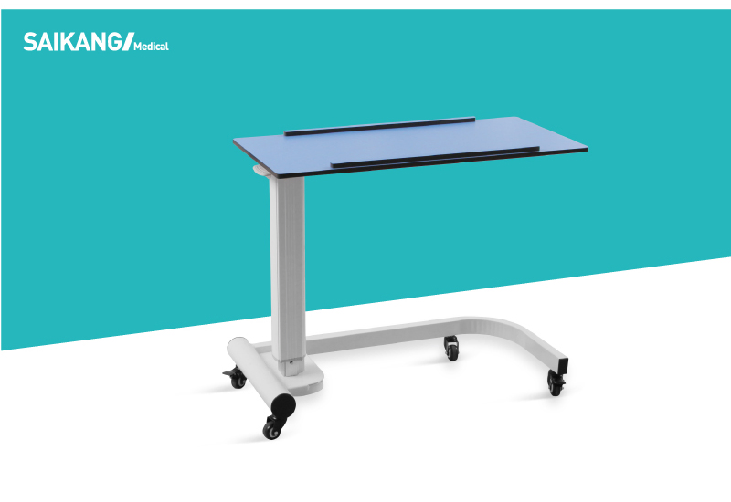 Skh242 U Type Hospital Overbed Table