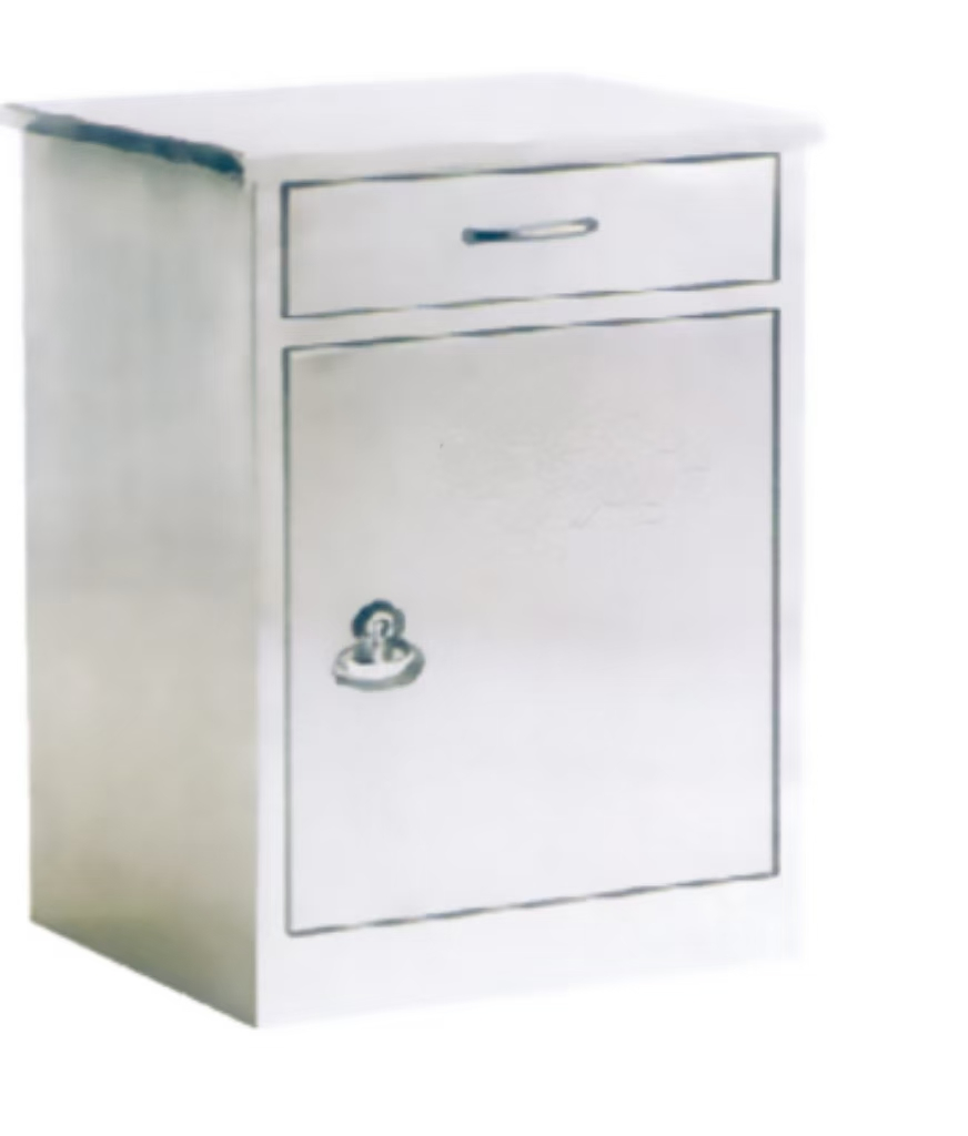 Hospital Equipment Clinic Plastic Bedside Locker Medical ABS Bedside Cabinet