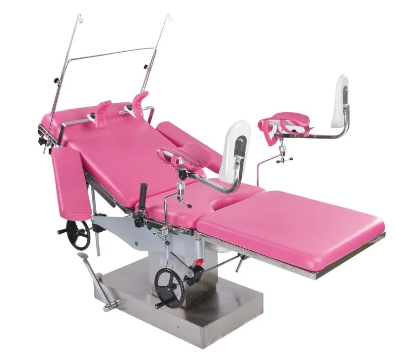 Portable Gynecological Hospital Obstetric Electric Delivery Table Bed