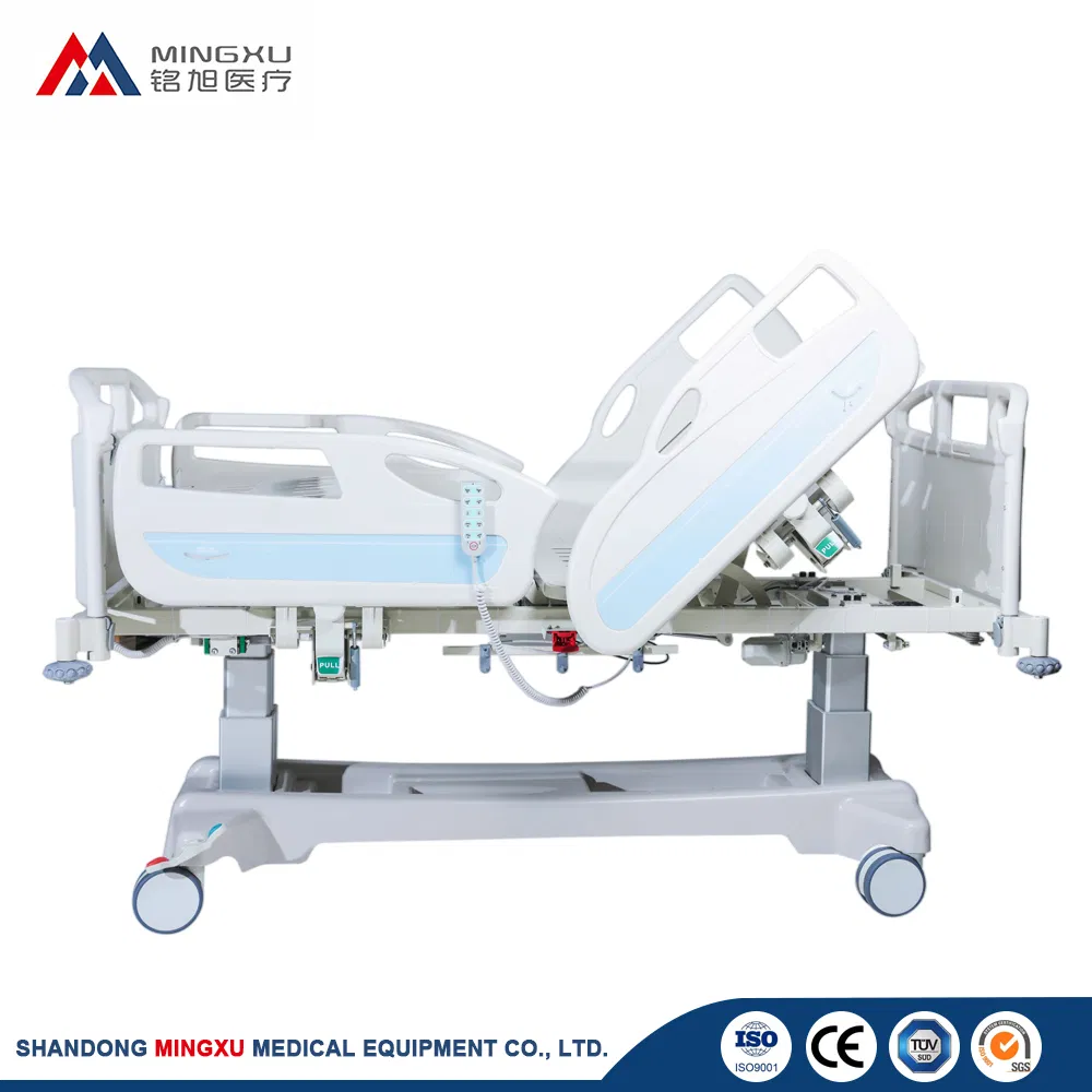 ABS Side Rail Hospital ICU Nurse Weighing Function Electric Medical Bed
