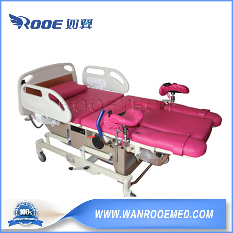 Aldr100A Multi-Function Hospital Electric Obstetric Delivery Birthing Gynecology Examination Bed