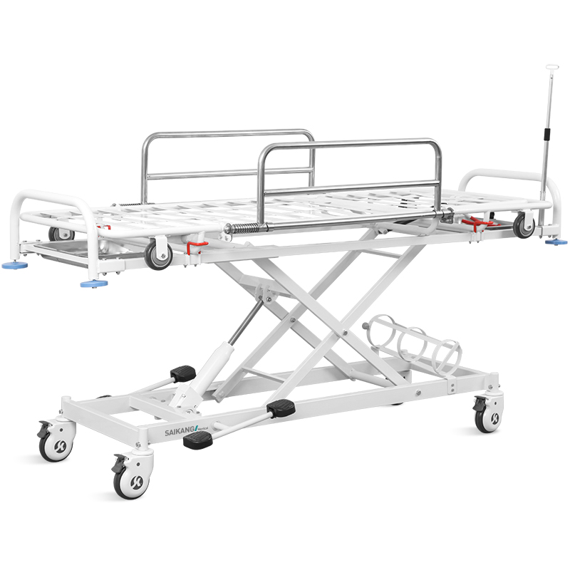 Nwm041-3s Number-Win Hydraulic 2 Function Adjustable Hospital Transport Patient Trolley