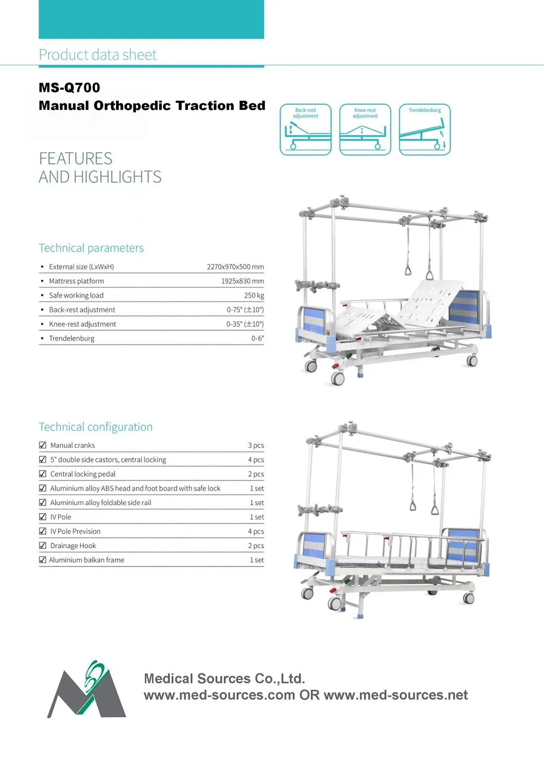 Orthopedic Traction Details