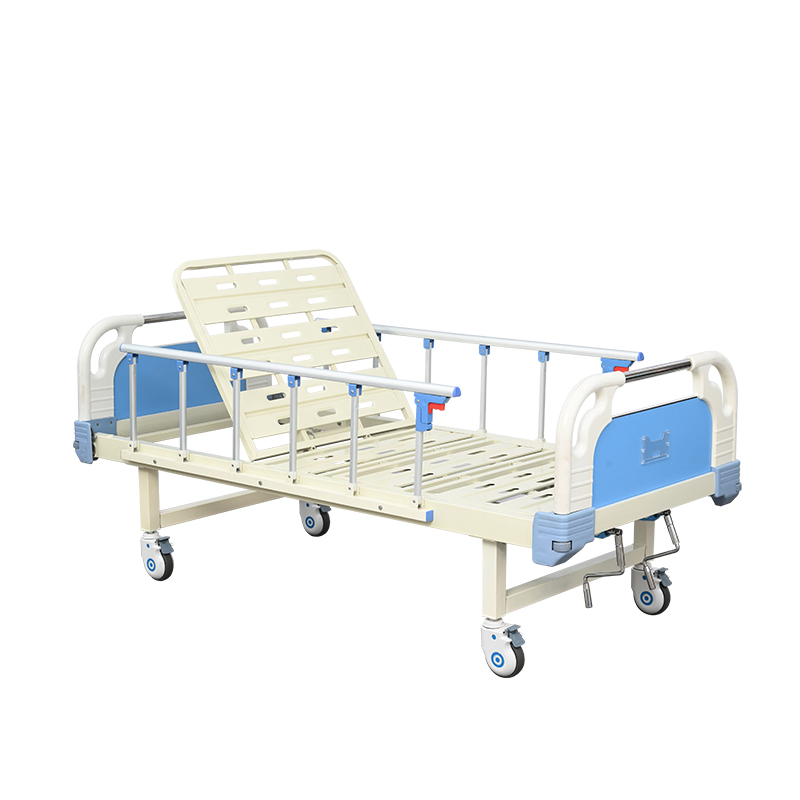 Hospital Nursing Bed Manual 2 Crank Medical Equipment Multi-Function Medical Bed