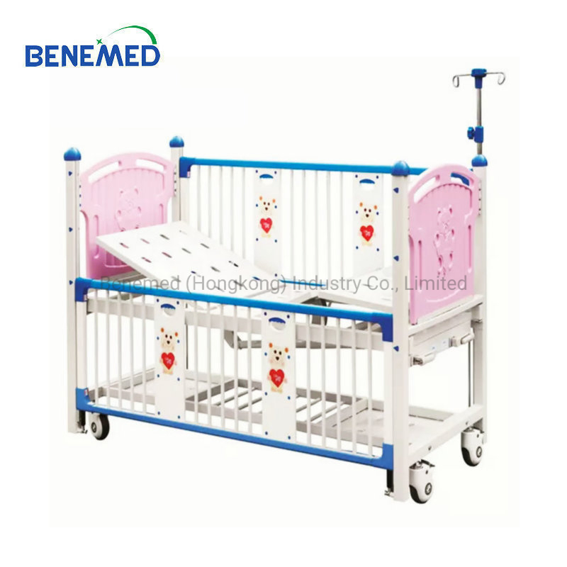 Hospital Furniture Medical Beds Children Kids Pediatric Beds with Mattress