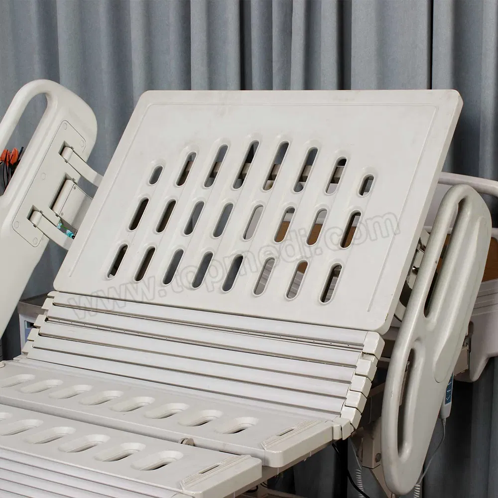 Medical Adjustable Equipment Power 5 Functions Electric Inclinable ICU Hospital Care Bed