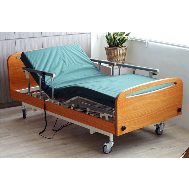 Manufacturer Customized Hospital Medical PP Headboard 2 Crank Manual/Electric ICU Patient Beds with Mattresses