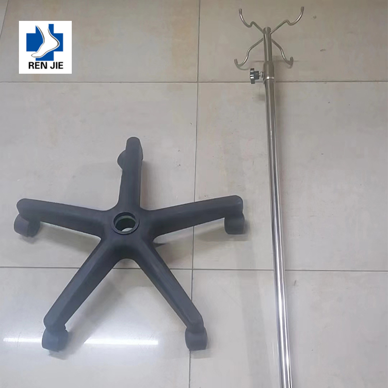 Drip Stand for Hospital Bed New Design Standing Infusion Stand IV Pole