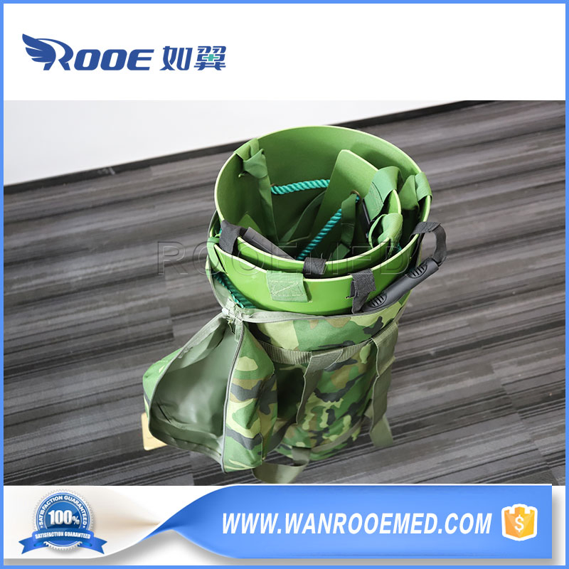 Ea-11c Mdical Emergency First Aid Plastic Roll Rescue Stretcher for Mountain Transport Rescue