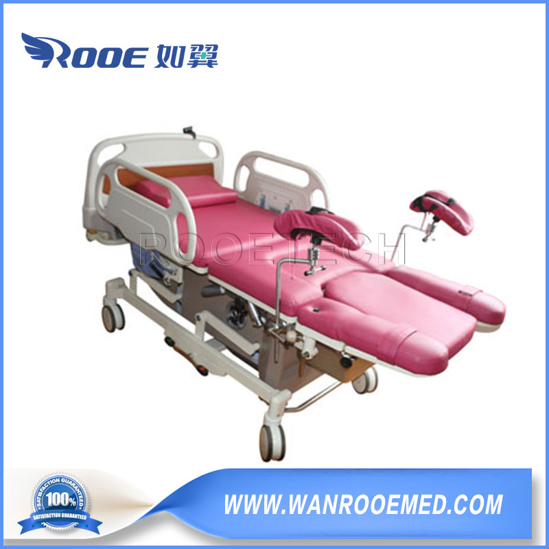 Aldr100A Multi-Function Hospital Electric Obstetric Delivery Birthing Gynecology Examination Bed