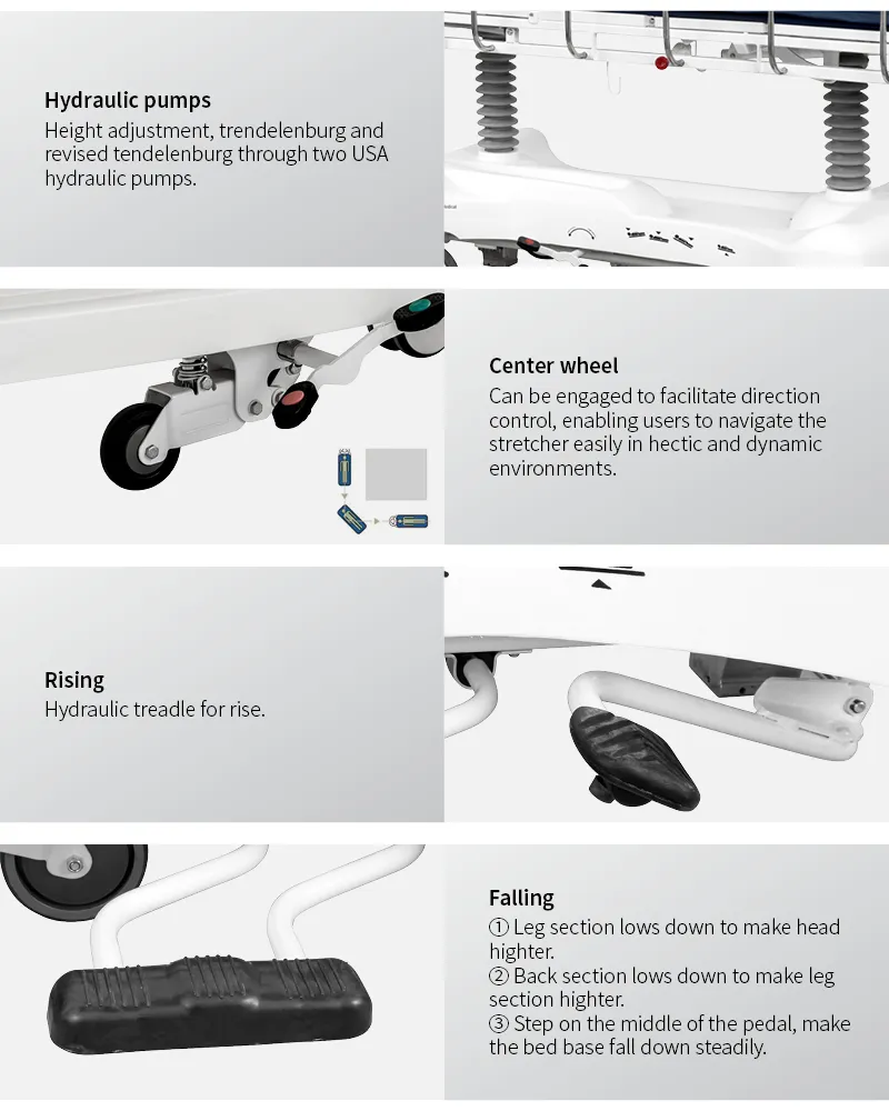 Medical Stretcher View 3