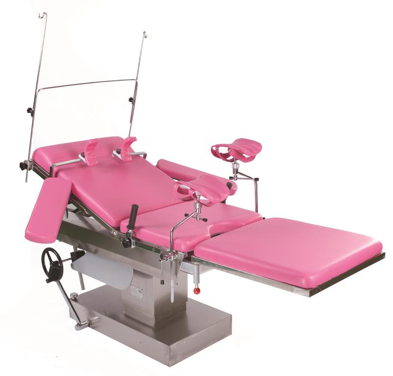 Portable Gynecological Hospital Obstetric Electric Delivery Table Bed