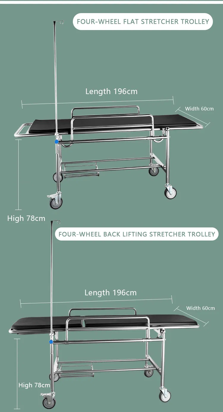 Hospital Stretcher View 6