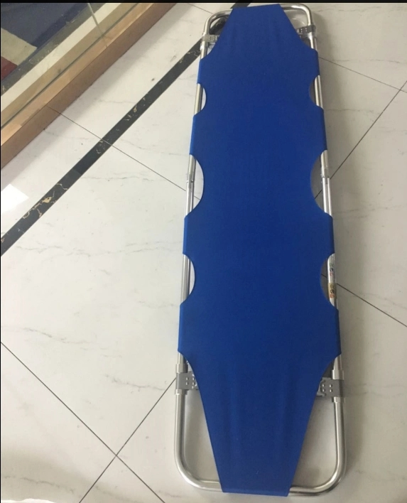 Medical Aluminum Alloy Emergency Foldanay Stretcher Ambulance Stretcher (THR-1A1)