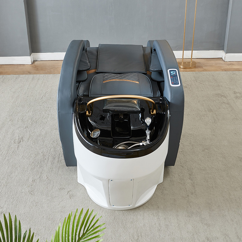 Multifunction Salon Hair Washing Head SPA Chair Electric Massage Nursing Shampoo Bed