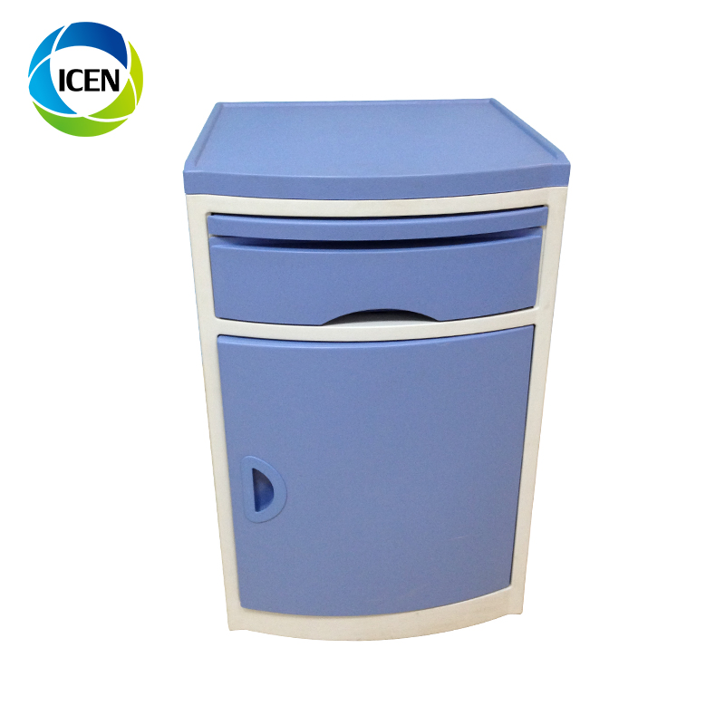 IN-505 China Stainless Steel Hospital Medical Bedside Storage Cabinet