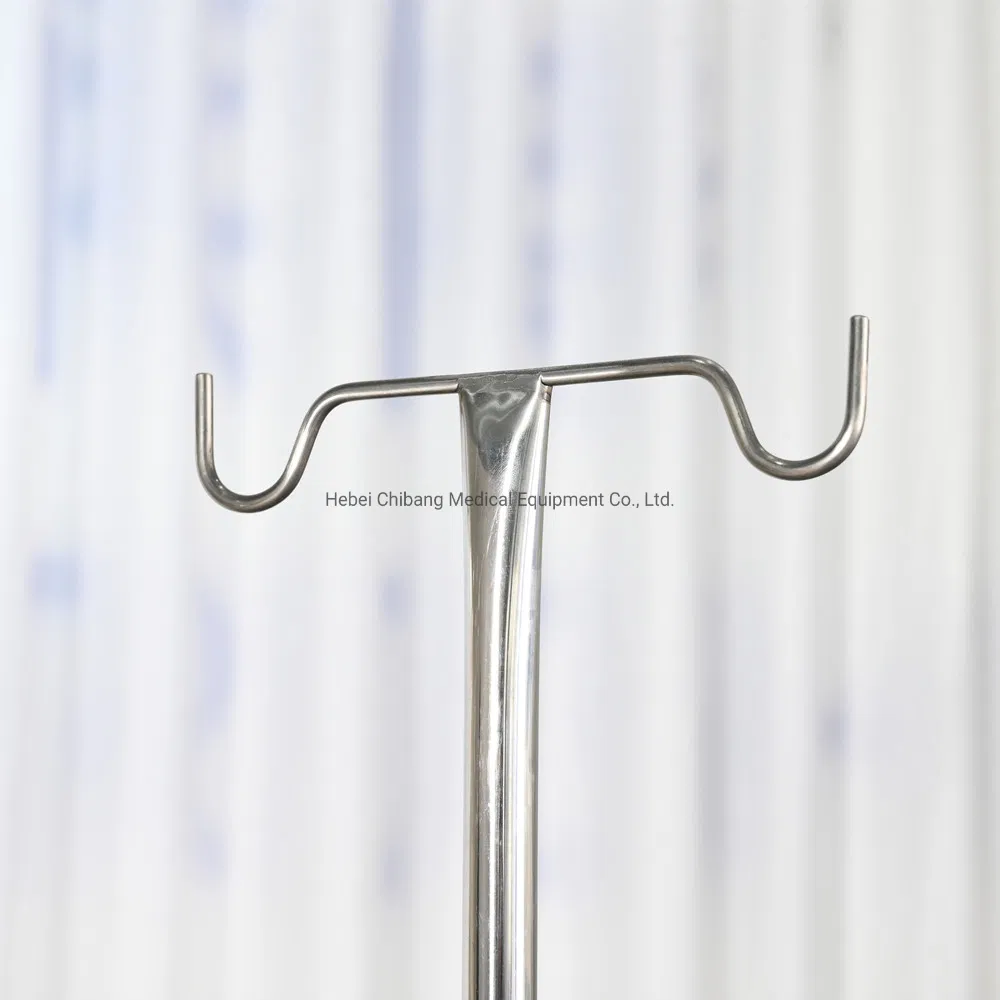 Hot Selling Infusion Pole 5 Wheels IV Stand with Brake for Patient