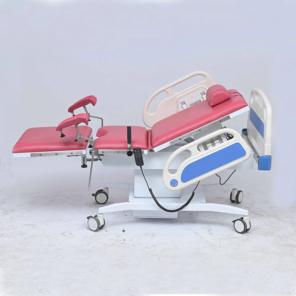 CE ISO High Quality Hospital Equipment Electric Delivery Bed Gynecological Examination Handheld Controller