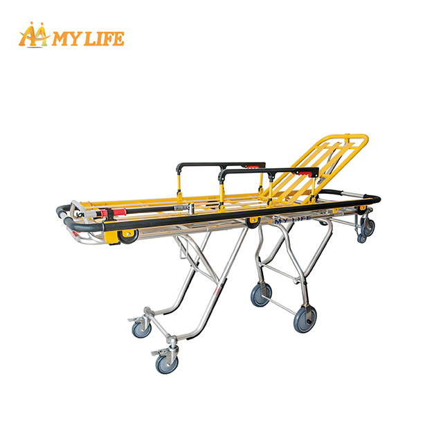 Selected by Everyone Brake-Equipped Emergency Stretcher for Ambulance Transportation