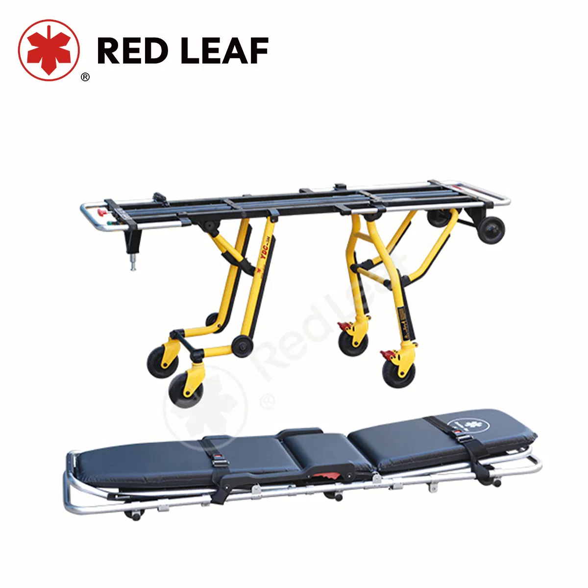 Detachable Upper Frame Best Price Emergency Stretcher for Ambulance Car