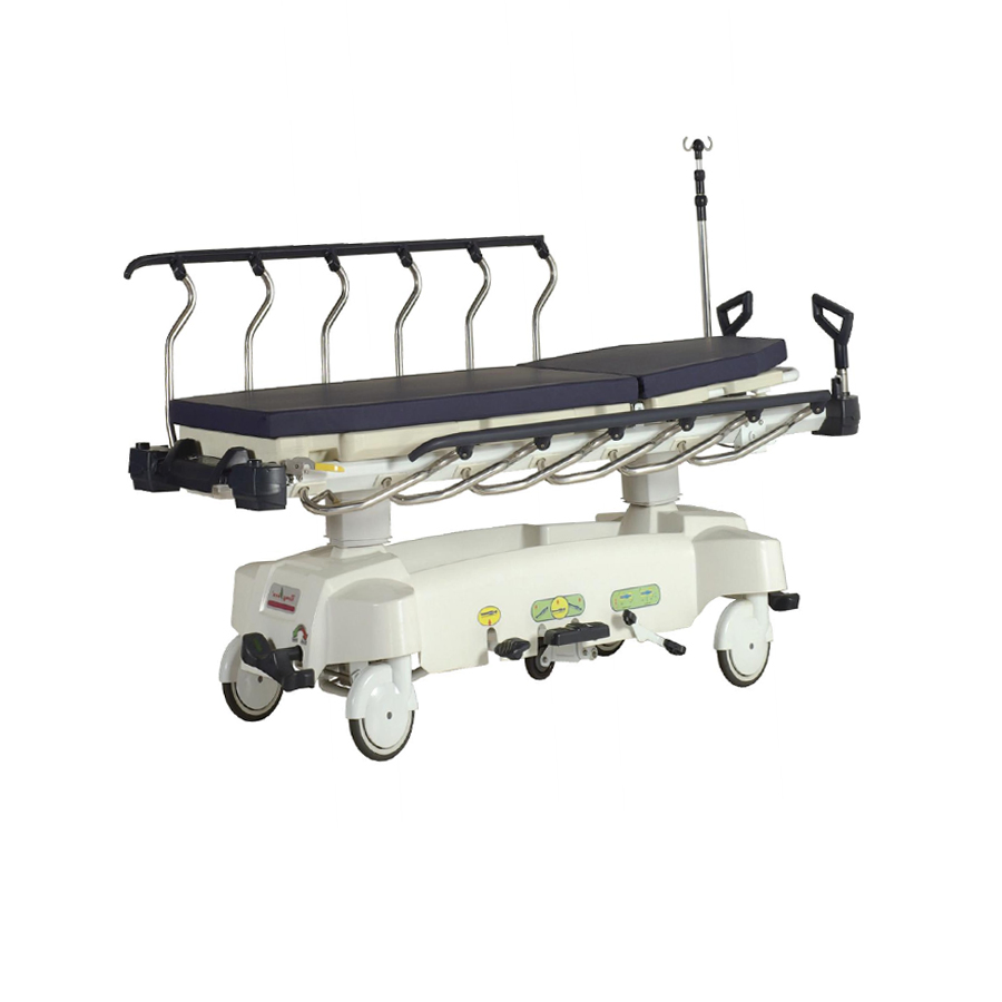 Hot-Selling Medical Adjustable Emergency Stretcher Hydraulic Translucent Stretcher Trolley