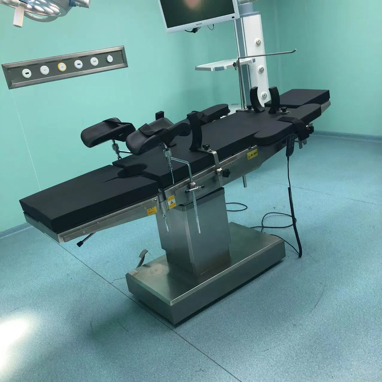 Hospital Surgical Operating Table 4-Function Electric Gynecology Obstetric Delivery Bed
