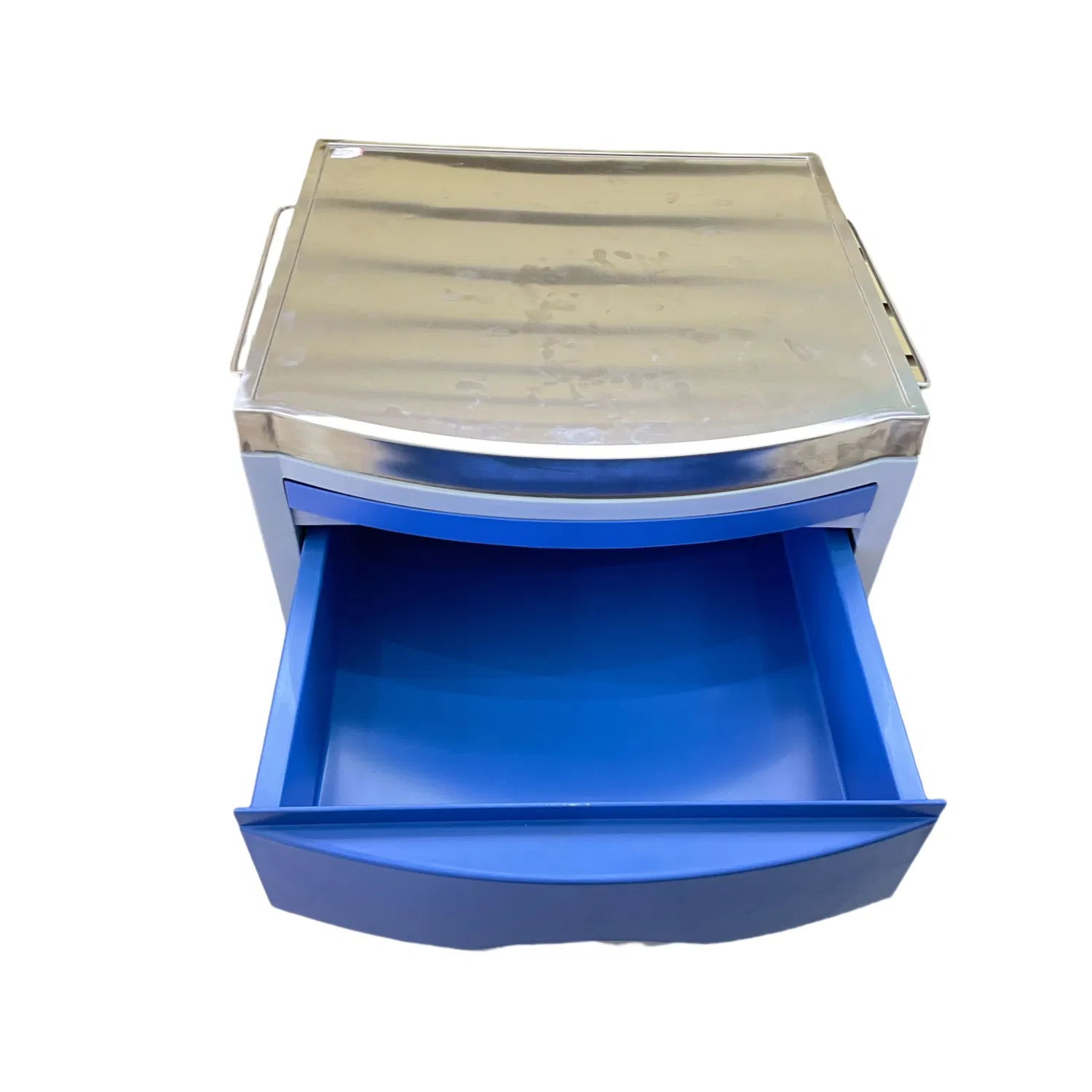 ABS Plastic Mobile Hospital Beside Cabinet Medical Bedside Locker