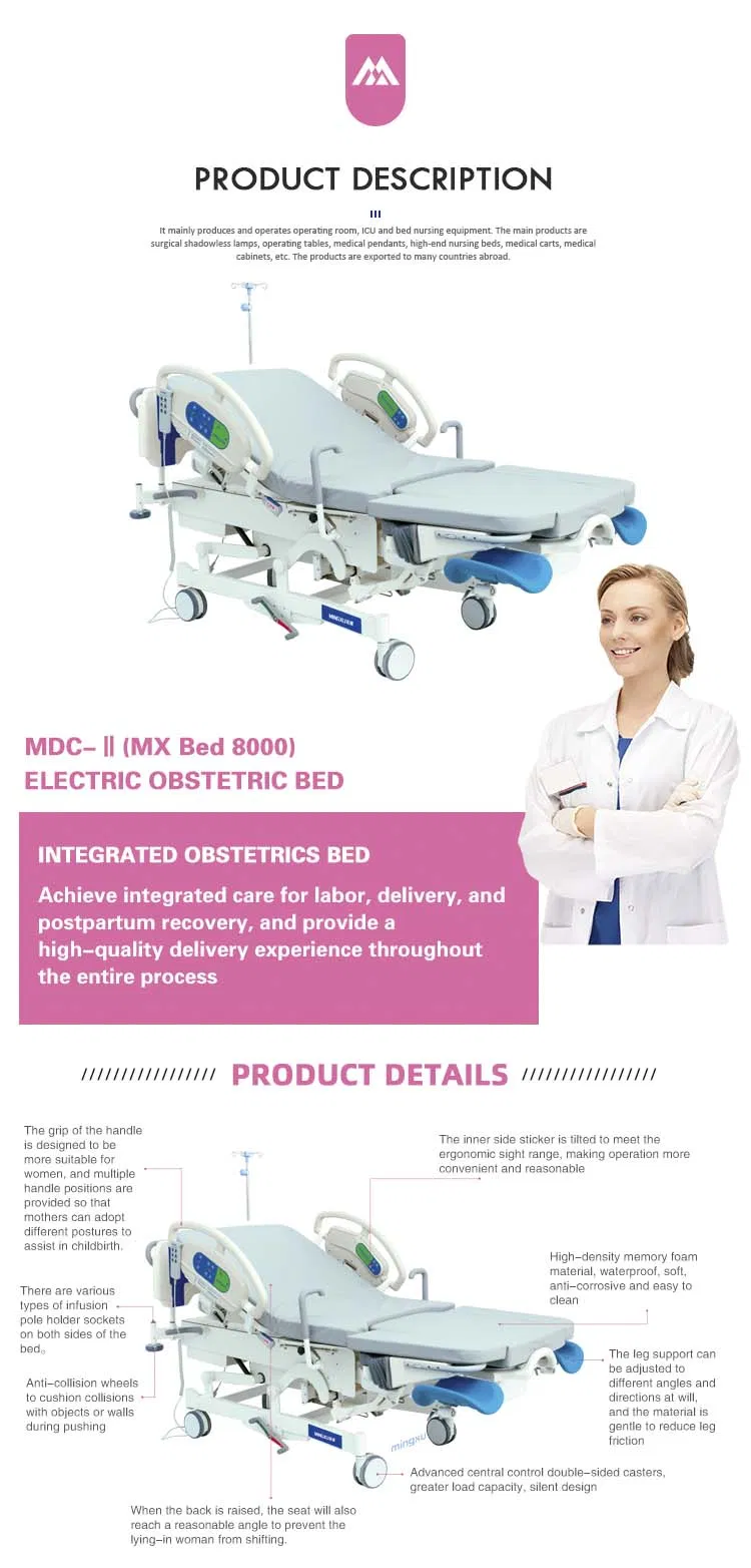 Electric Gynecological Delivery Bed View 2