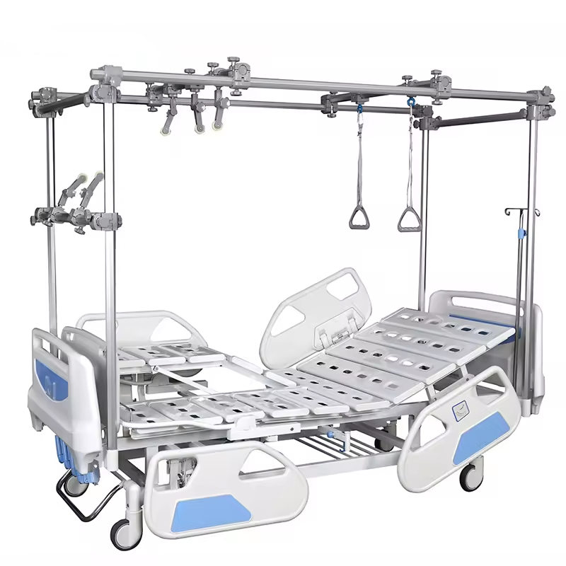 Nwgc400 Muber-Win Movable 4 Crank Adjustable Manual Traction Orthopedic Medical Bed
