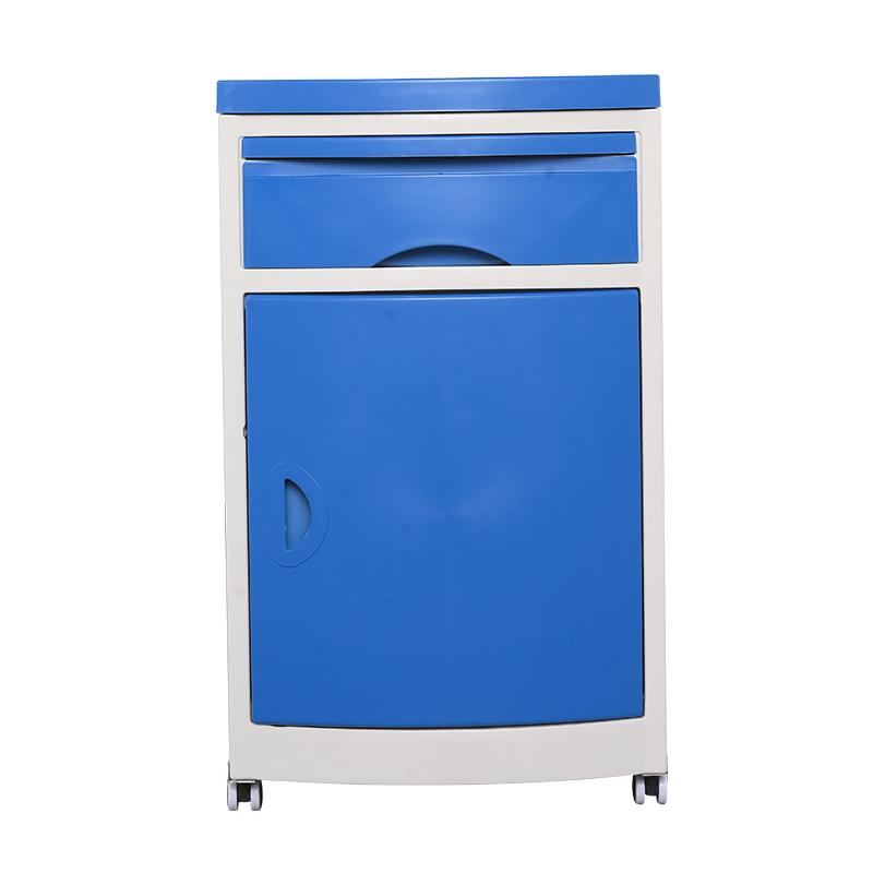 ABS Plastic Medical Storage Nightstand Hospital Bedside Locker Cabinet Manufacturer