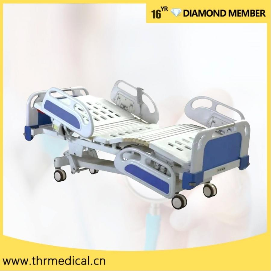 Five Function Electrical ICU Hospital Bed Medical Nursing Bed (THR-EB600)