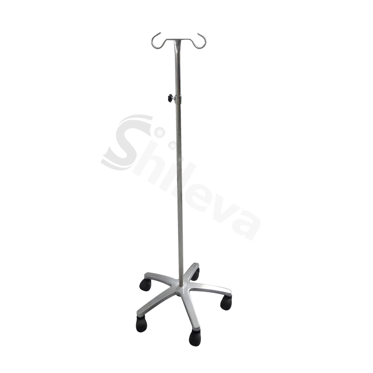 Adjustable Stainless Steel I. V. Stand Infusion Stand
