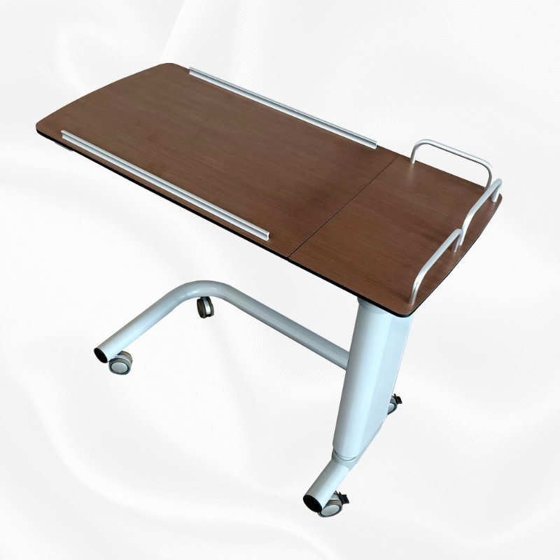 HPL Laptop Holder Hospital Overbed Table Stand Medical Bed Tray