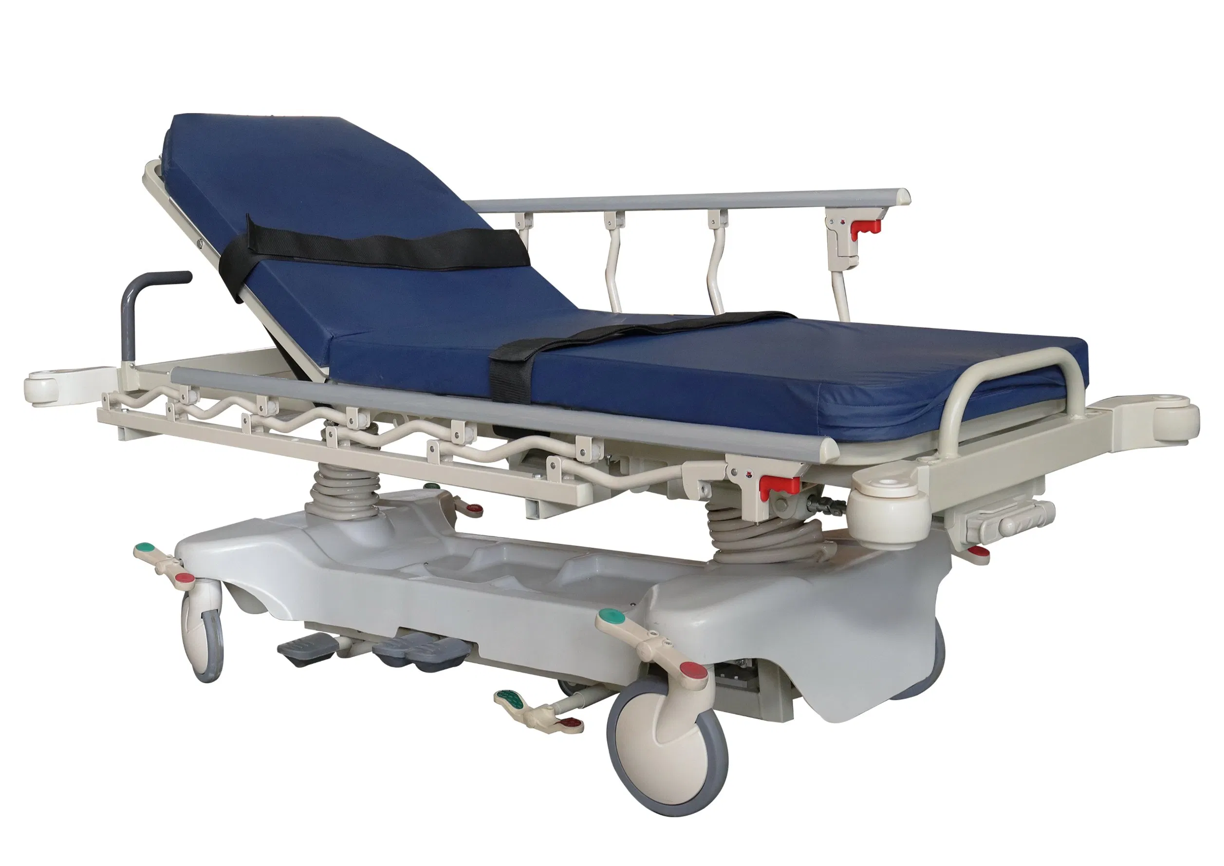 Hydraulic Emergency Medicine Trolley Patient Transfer Hospital Trolley