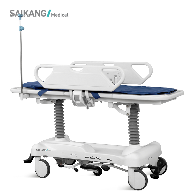 Skb041-2 Multifunction Hydraulic Medical Operating Manual Patient Transportation Trolley