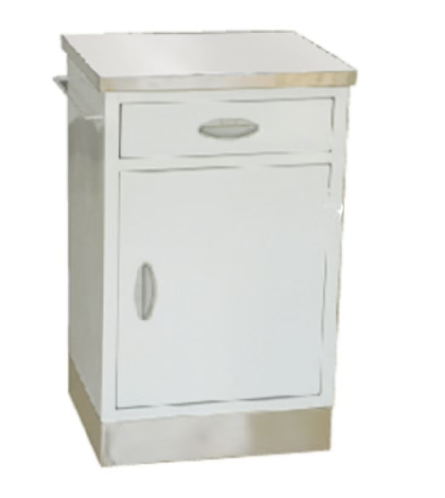 Hospital Equipment Clinic Plastic Bedside Locker Medical ABS Bedside Cabinet