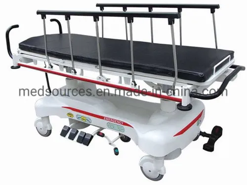 Ambulance Transport Trolley Hydraulic Patient Stretcher