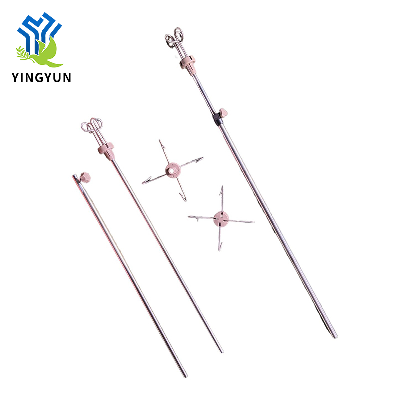 China OEM/ODM Wholesale Height Adjustable Stainless Steel IV Pole Infusion Stand