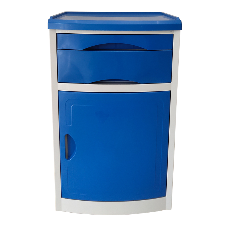Hospital Bedside Cabinet with Drawers for Medical Storage