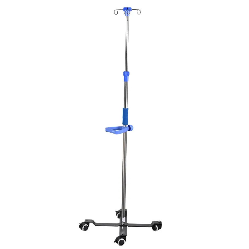 Adjustable Height Easy to Move Hospital Infusion Stand