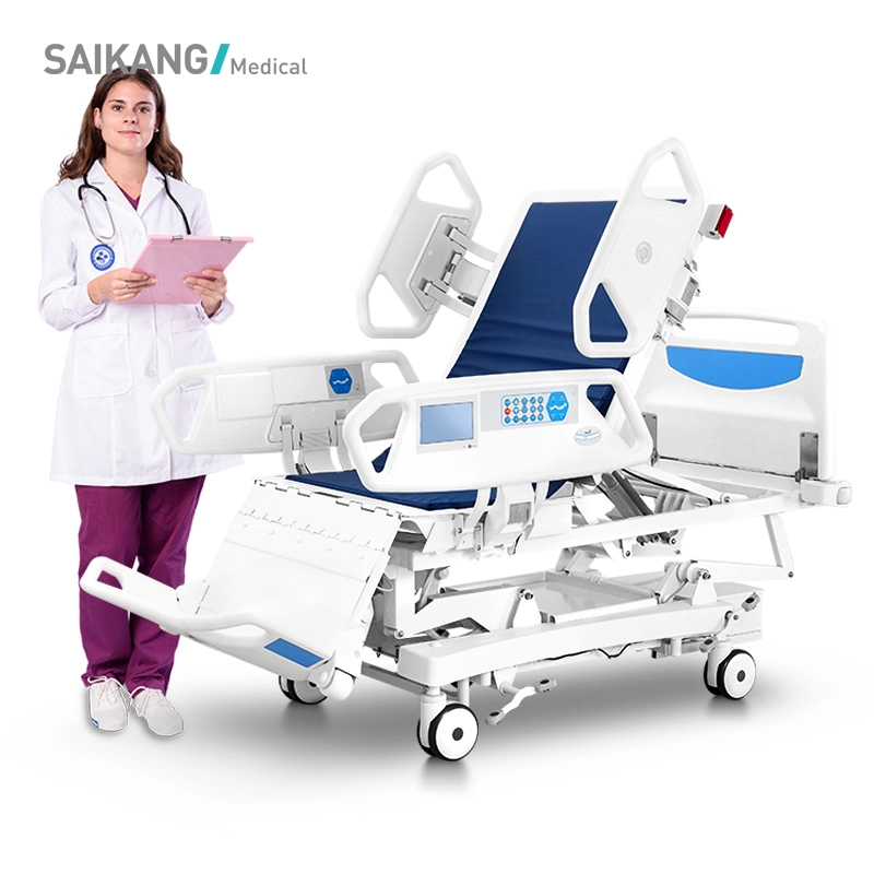 X9X Multifunction Adjustable Medical Equipment Folding Electric ICU Nursing Hospital Bed