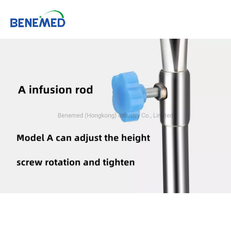 Hospital Medical Stand Adjustable Infusion Stand Convenient Durable Drip Stand