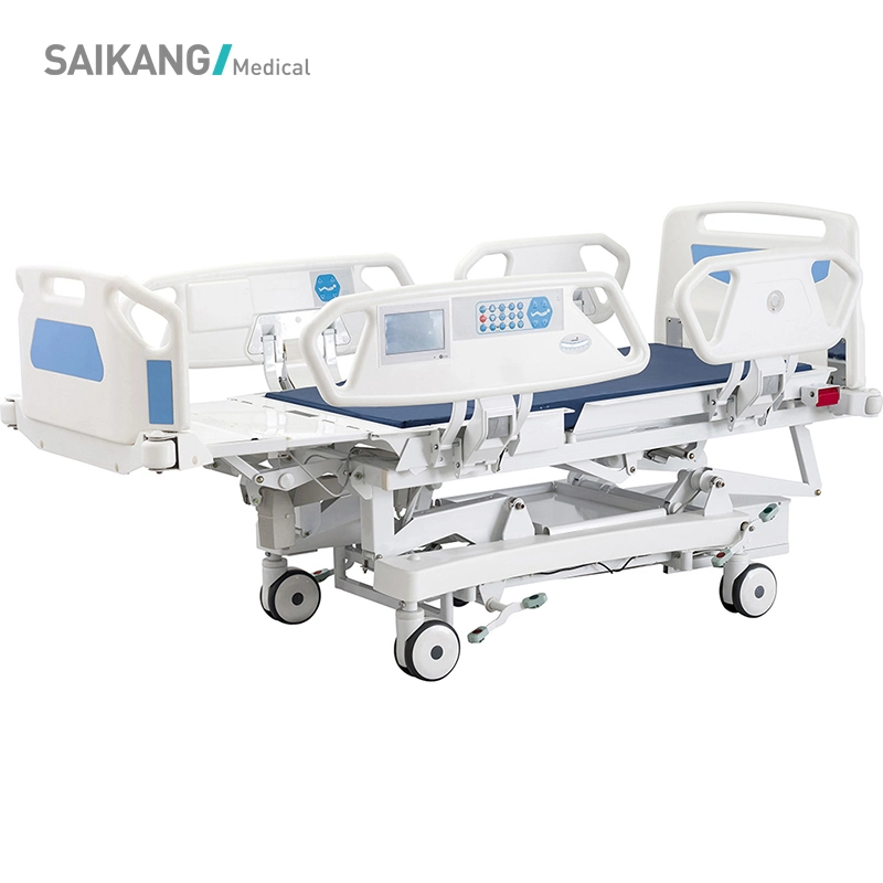 X9X Multifunction Adjustable Medical Equipment Folding Electric ICU Nursing Hospital Bed
