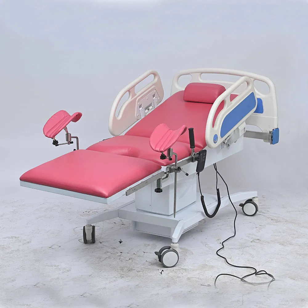 CE ISO High Quality Hospital Equipment Electric Delivery Bed Gynecological Examination Handheld Controller