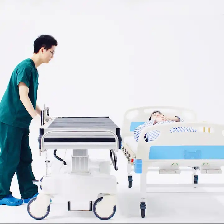 Advanced ICU Medical Transfer Bed Hospital Bed Medical Bed for Healthcare Facilities and Hospitals