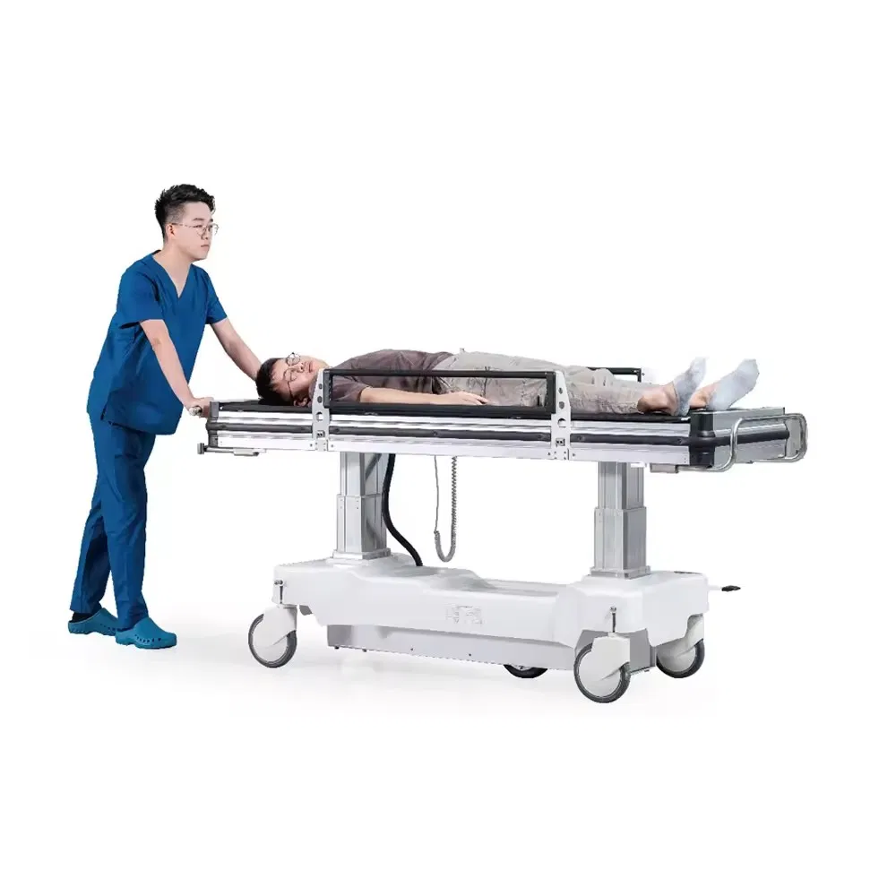 Advanced ICU Medical Transfer Bed Hospital Bed Medical Bed for Healthcare Facilities and Hospitals