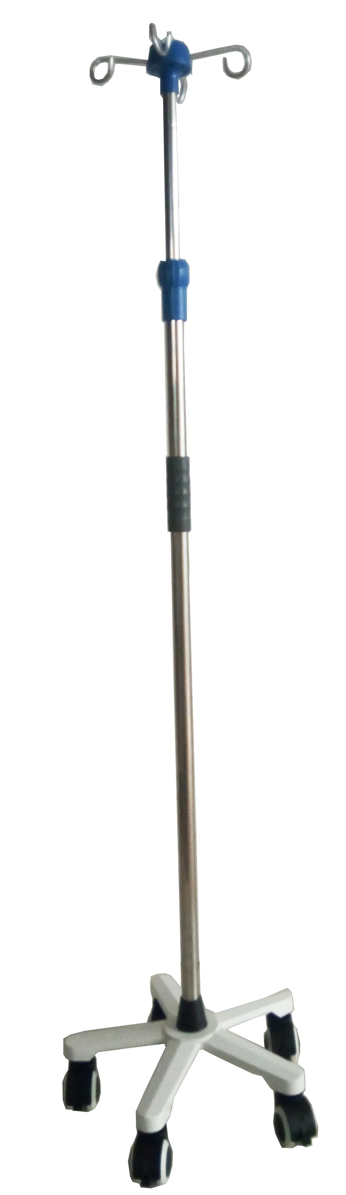 Stainless Steel Infusion IV Pole Drip Stand Hospital Furniture Medical Device