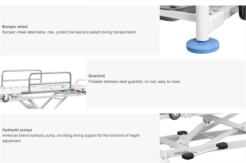Medical Transport Trolley Details