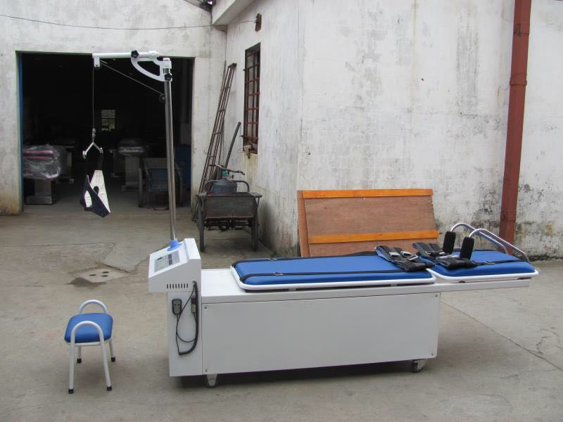 Ltso05 Electric Phhysical Therapy Orthopedic Lumbar Traction Bed for Hospital